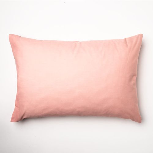 Funda de Almohada Queen Algodón Blend Lisa