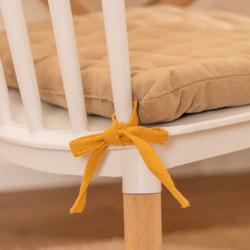 Almohadón para Silla de Algodón Liso