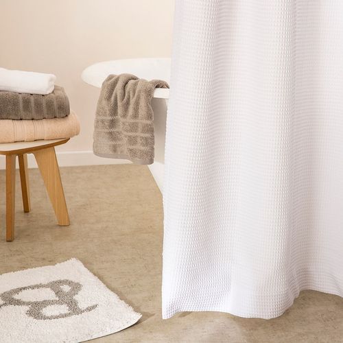 Cortina de Baño con Ojal Piqué