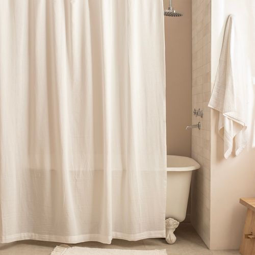 Cortina de Baño con Ojal con Cordón