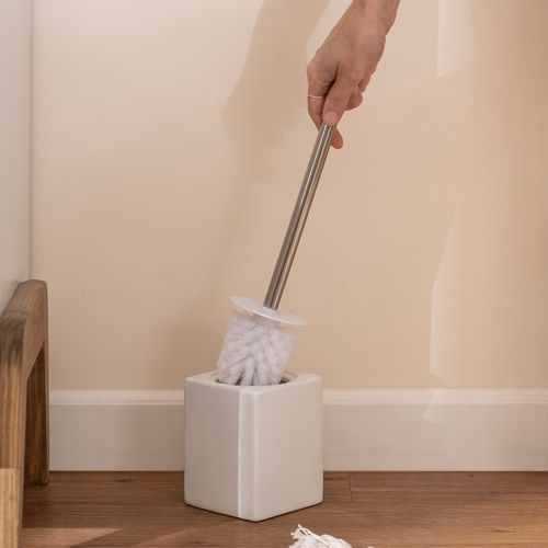 Portacepillo de Baño de Cerámica Liso