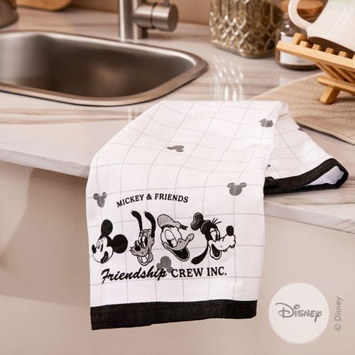 Repasador Algodón Disney Mickey Cuadrille