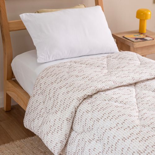 Acolchado 1 Plaza Reversible Flechas Verticales