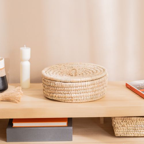 Contenedor Artesanal con Tapa