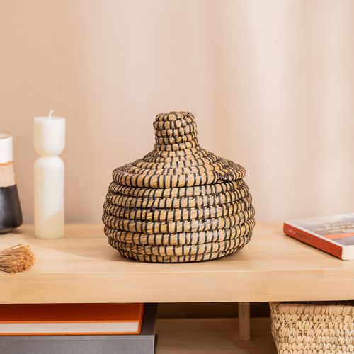 Contenedor Artesanal con Tapa