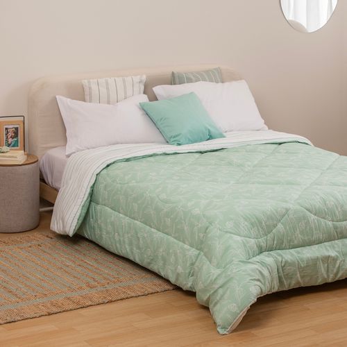 Acolchado King Reversible Nativas