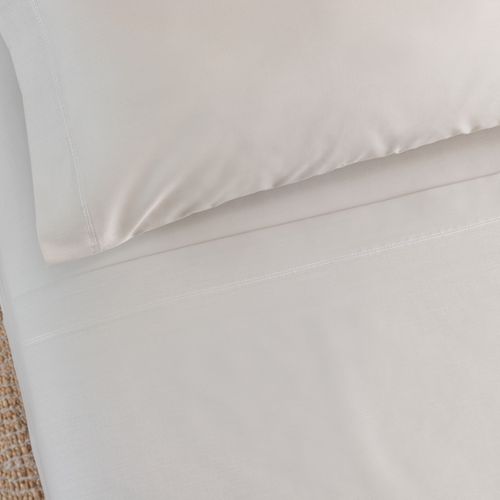Juego de Sábanas Twin Algodón Blend Liso