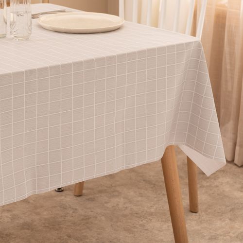 Mantel Mediano Rectangular Antimancha Tricuadros
