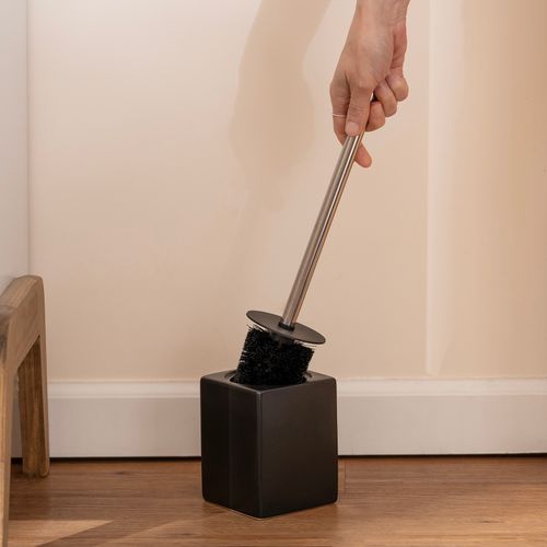 Portacepillo de Baño de Cerámica Liso