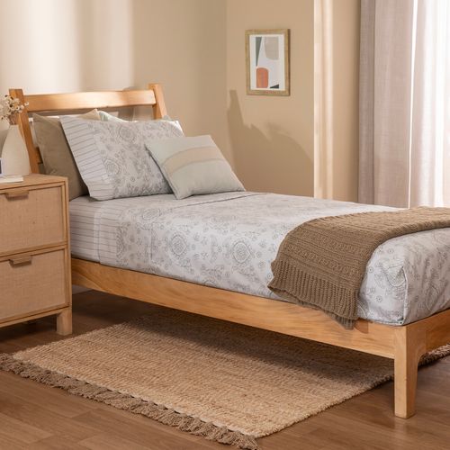 Juego de Sábanas Twin Algodón Blend  Búlgaro Línea