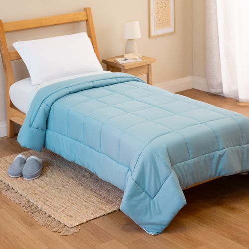 Acolchado Twin Reversible Liso