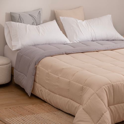 Acolchado King Reversible Liso