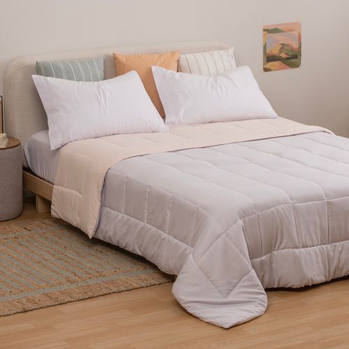 Acolchado King Reversible Liso