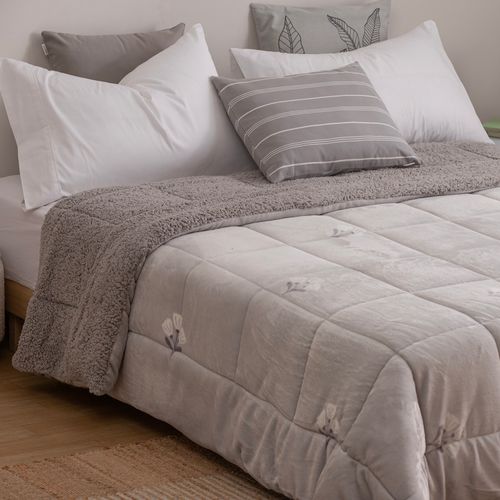 Acolchado King Sensitive Plush Flor