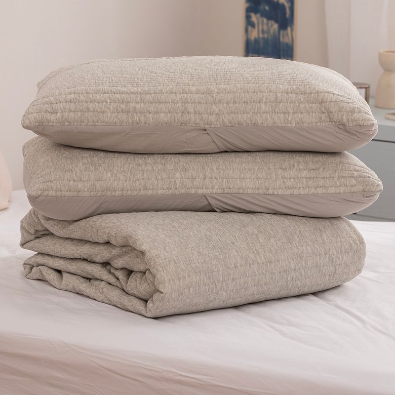 Acolchado-Queen-de-Jersey-Liso-con-Relieve-Rayado