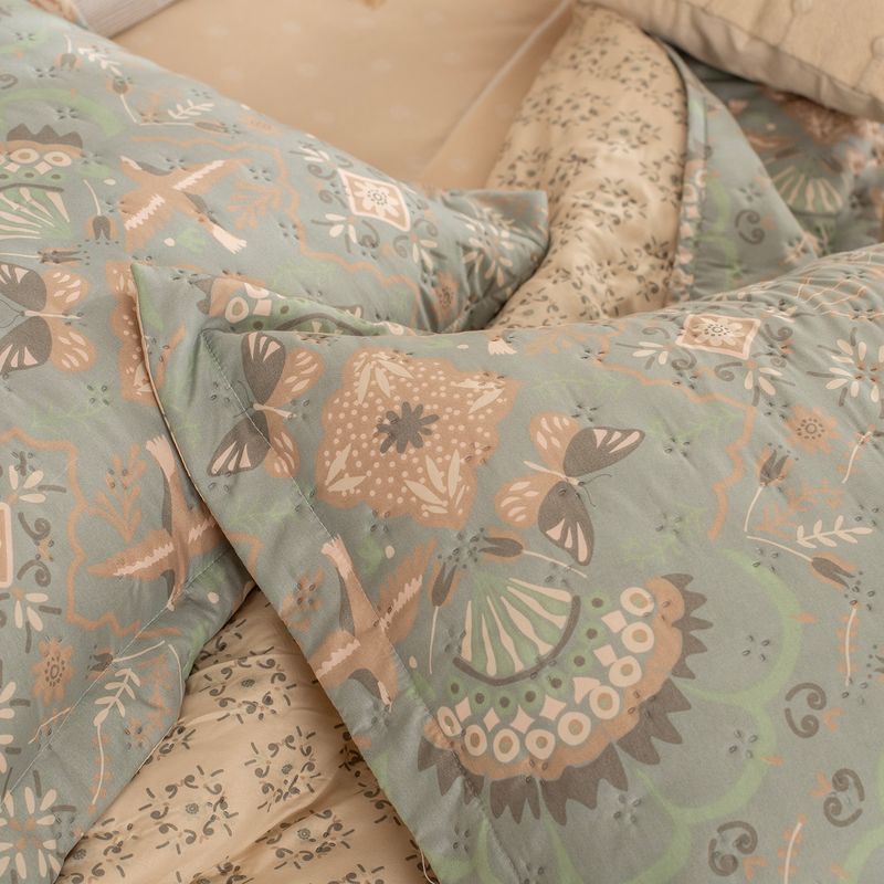 Cubrecama-King-Reversible-Pajaros-Bulgaro
