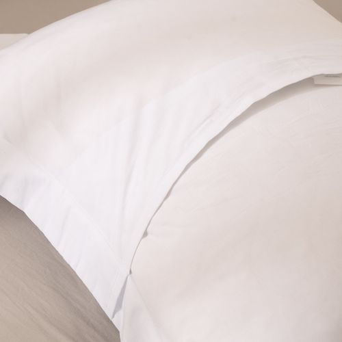Funda de Almohadón Hotelera de Algodón Línea Egipcia