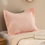 Funda-de-Almohadon-de-Algodon-Lisa-Colores-con-Pestaña
