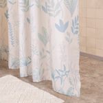 Set-de-Cortina-de-Baño-Floral-con-Ganchos-Dobles