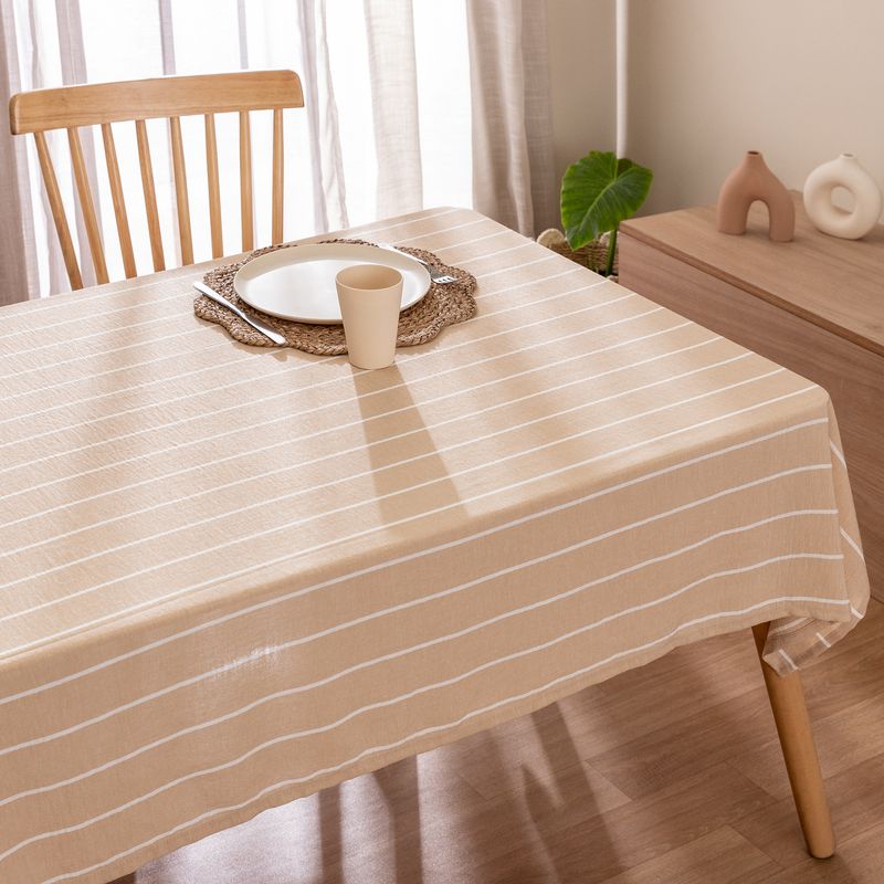 Mantel-Rectangular-Chico-Liso-con-Raya