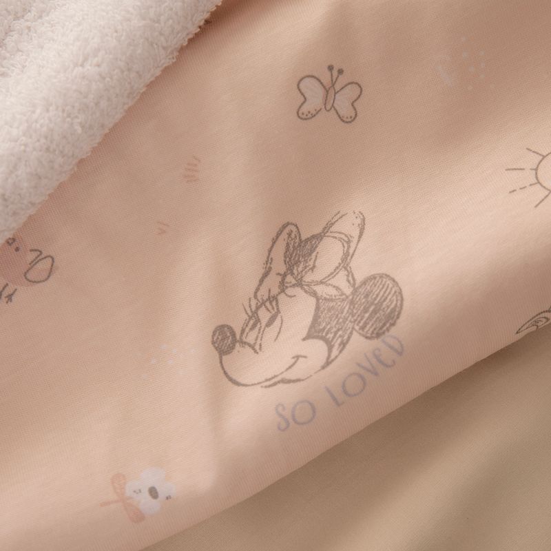 Bata-de-Baño-de-Bebe-con-Capucha-Minnie-Disney-