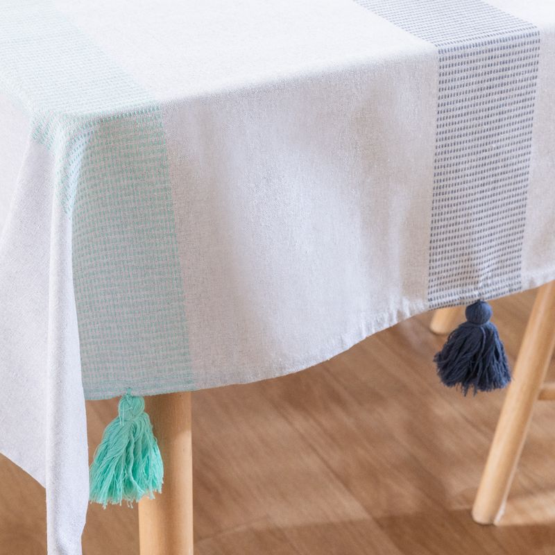 Mantel-Grande-Rectangular-Franjas-y-Borlas