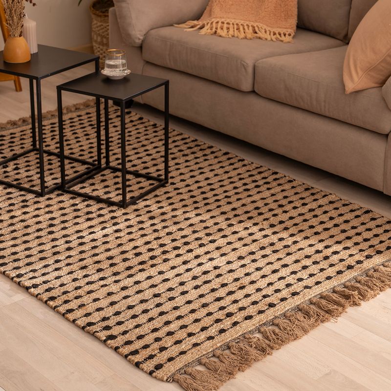 Alfombra-de-Ambiente-Artesanal-Mediana-Textura-Terrosa-Color-