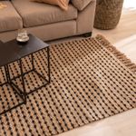 Alfombra-de-Ambiente-Artesanal-Mediana-Textura-Terrosa-Color-
