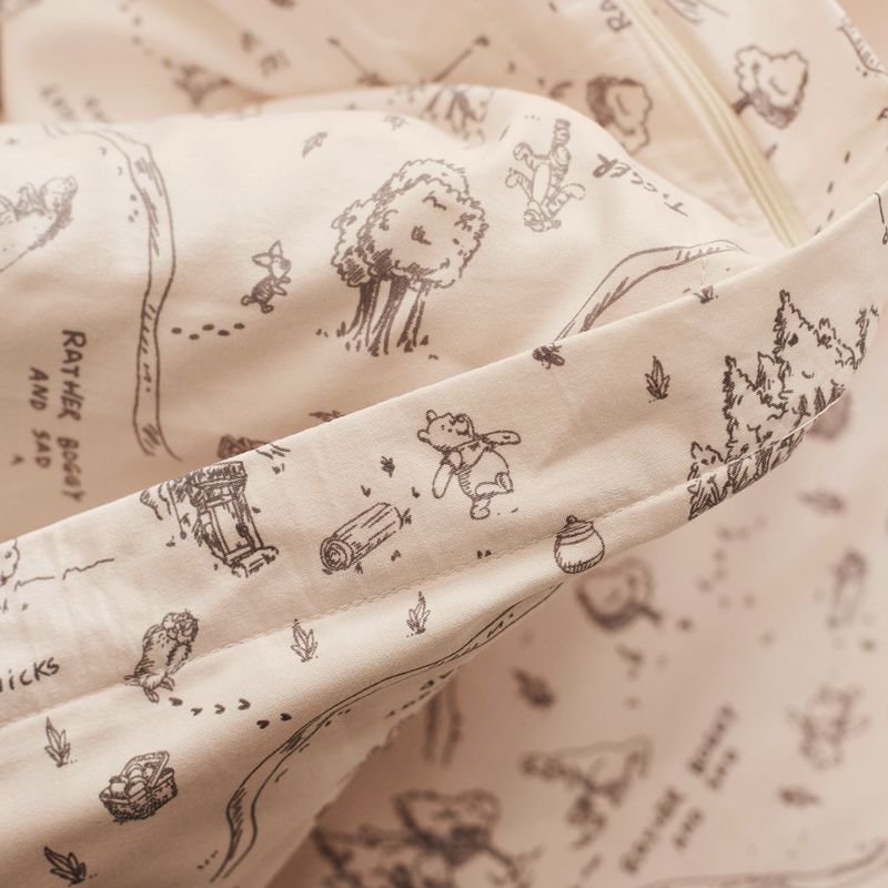 Acolchado-Disney-Cuna-Desmontable-Winnie-Pooh-en-el-Bosque