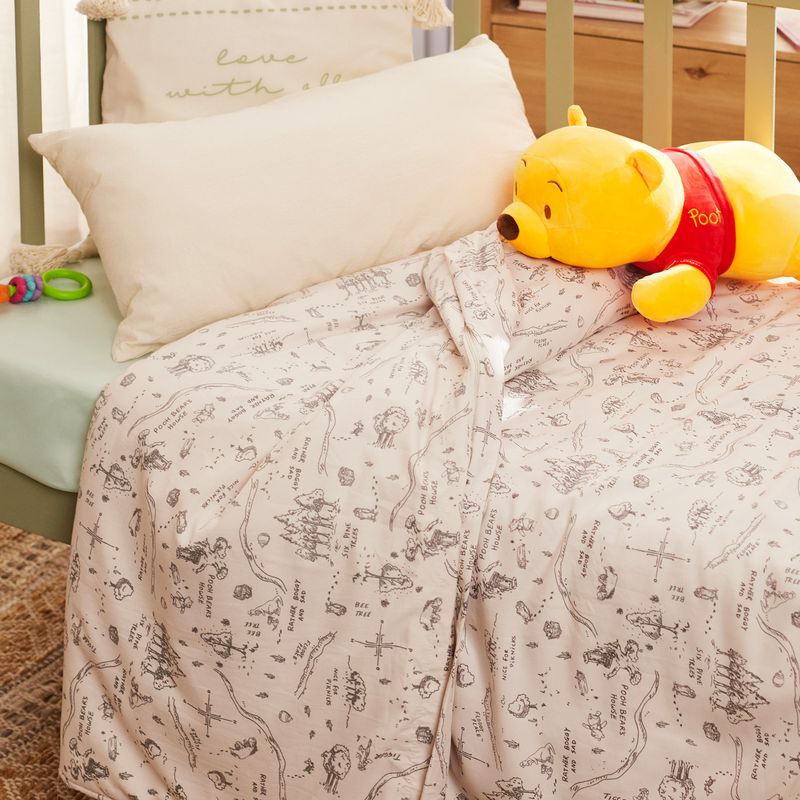 Acolchado-Disney-Cuna-Desmontable-Winnie-Pooh-en-el-Bosque
