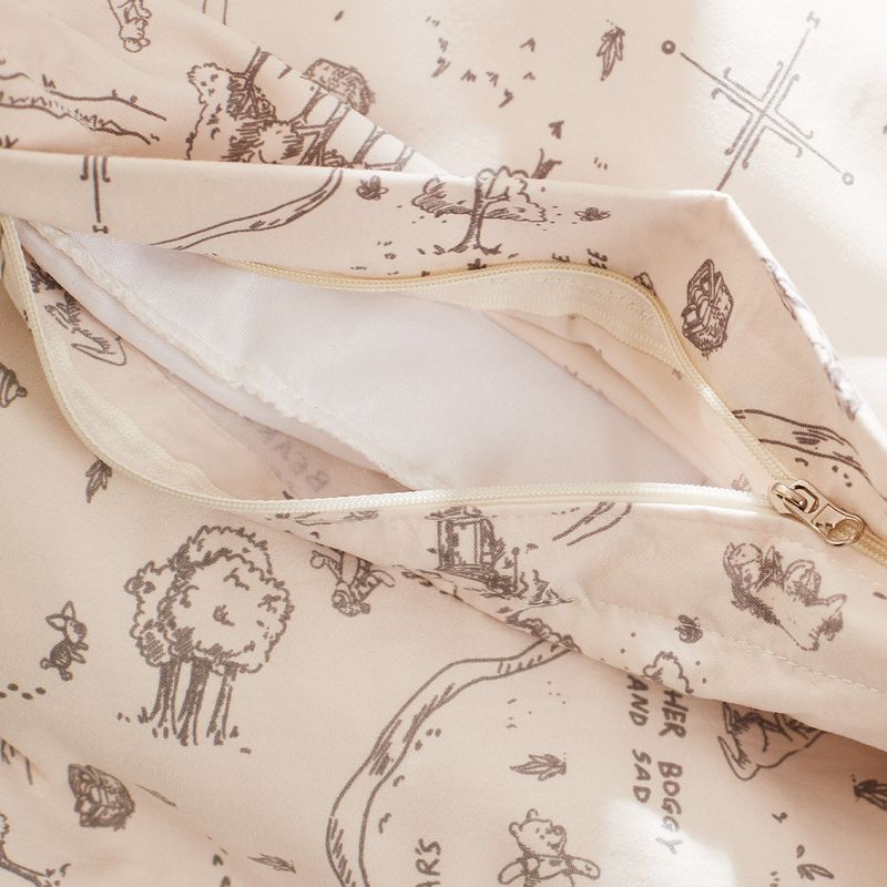 Acolchado-Disney-Cuna-Desmontable-Winnie-Pooh-en-el-Bosque