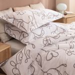 Funda-de-Acolchado-King-de-Algodon-210-Hilos-Mariposas