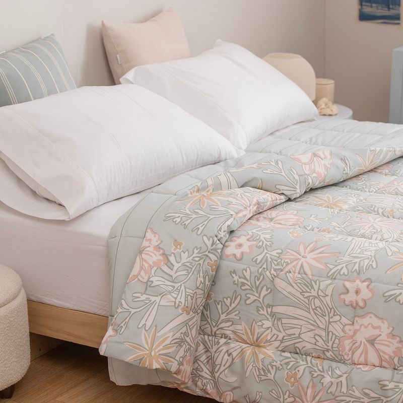 Acolchado-Queen-Reversible-Floreado-Calido