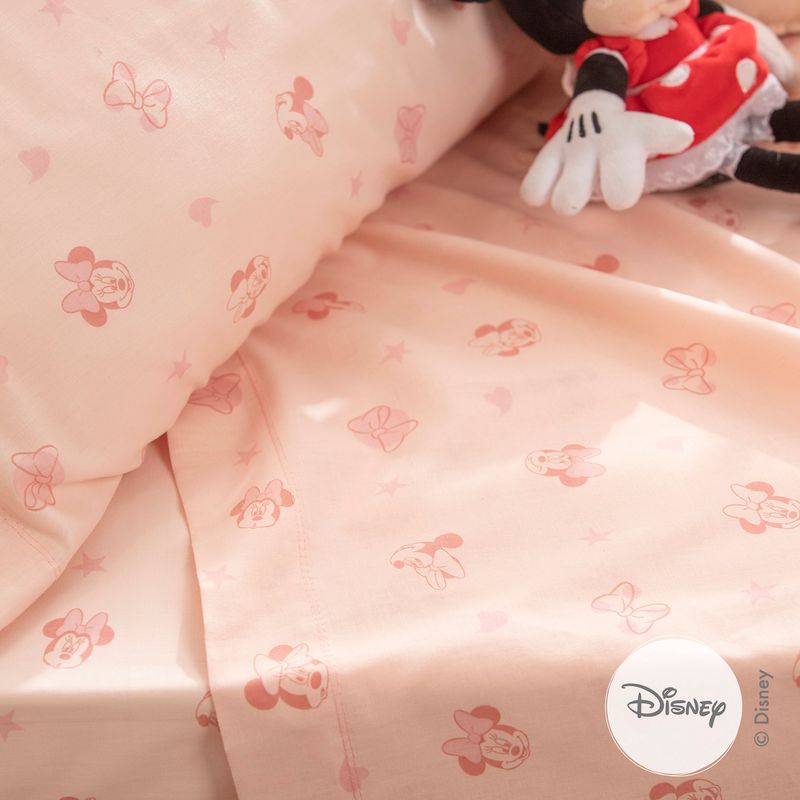 Juego-de-Sabanas-Cuna-Algodon-Blend-Disney-Minnie-Star