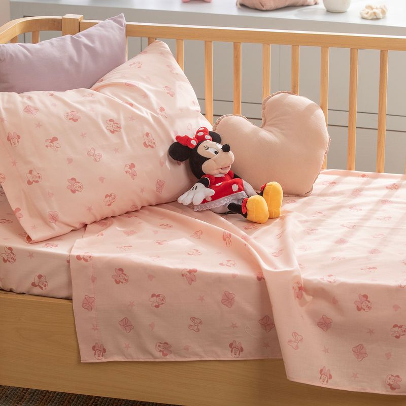 Juego-de-Sabanas-Cuna-Funcional-Algodon-Blend-Disney-Minnie-Star