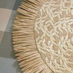 Portaplato-Invidividual-Circular-Bicolor-Con-Flecos-