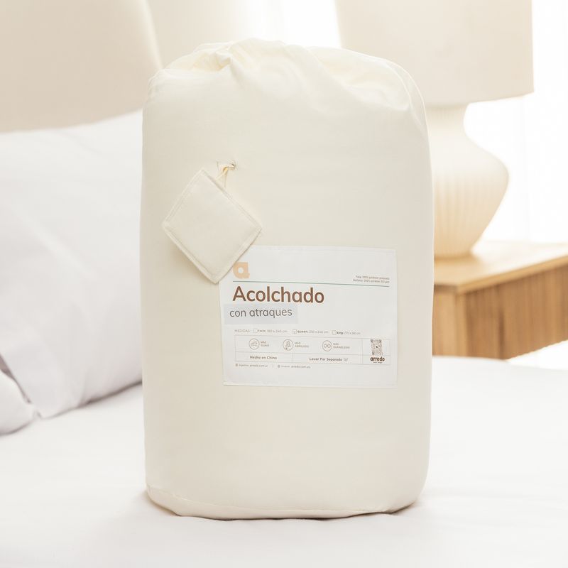 Acolchado-King-Atraques-de-Puntos-Liso