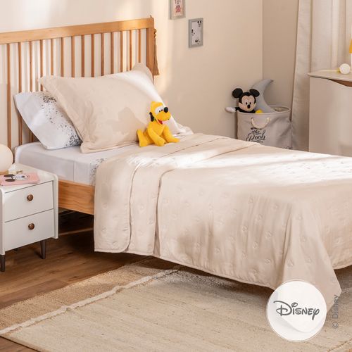 Cubrecama Disney Twin Repujado Caritas Mickey