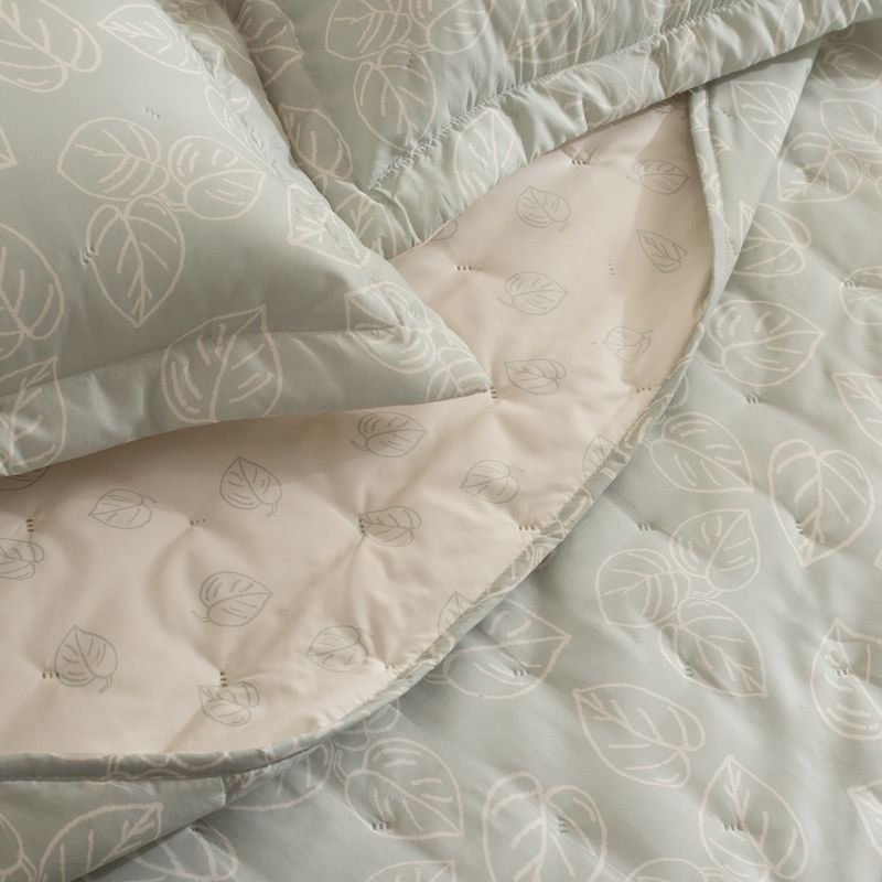 Cubrecama-Queen-Reversible-Hojas-Pinceladas