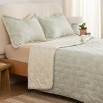 Cubrecama-King-Reversible-Hojas-Pinceladas