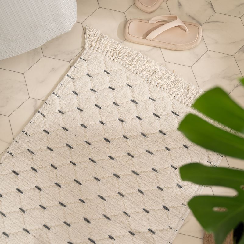 Alfombra-de-Baño-Grande-Caminos-Cruzados-con-Flecos