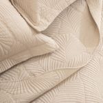 Cubrecama-King-Reversible-de-Algodon-Hojas-Bordadas