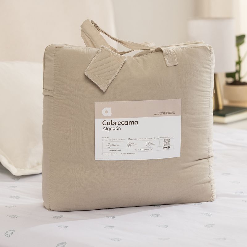 Cubrecama-King-Reversible-de-Algodon-Hojas-Bordadas