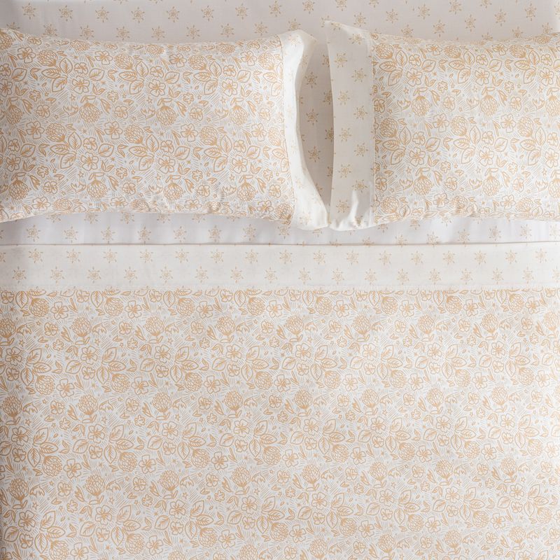 Juego-de-Sabanas-King-Algodon-Blend-Flor-Texturada
