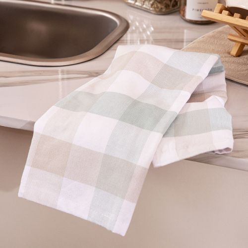 Repasador para Cocina Algodón Cuadrillé