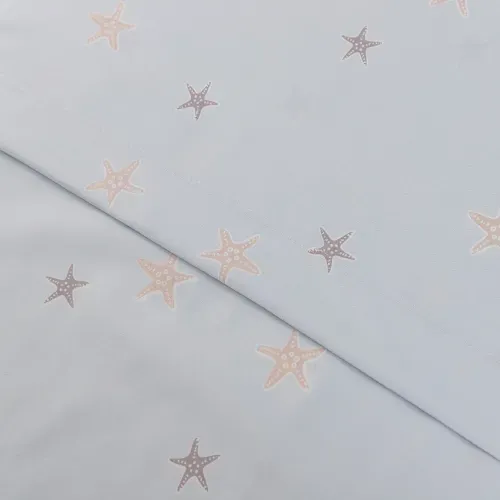 Juego de Sábanas 1 Plaza Starfish Brilla en la Oscuridad