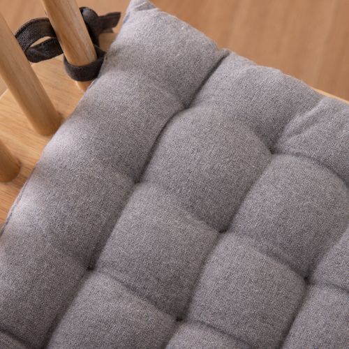 Almohadón para Silla de Algodón Liso