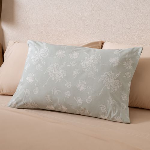 Funda de Almohada King Algodón Blend Palm Truth