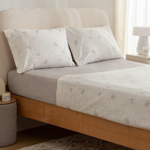 Juego de Sábanas King Palm Practical