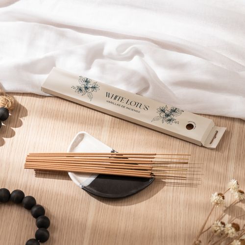 Set de 20 Varillas de Sahumerios White Lotus